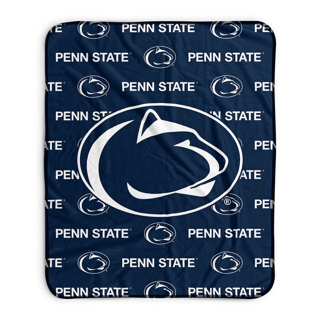 Pixsona Penn State Nittany Lions Repeat Pixel Fleece Blanket
