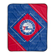 Pixsona Philadelphia 76ers Boxed Pixel Fleece Blanket