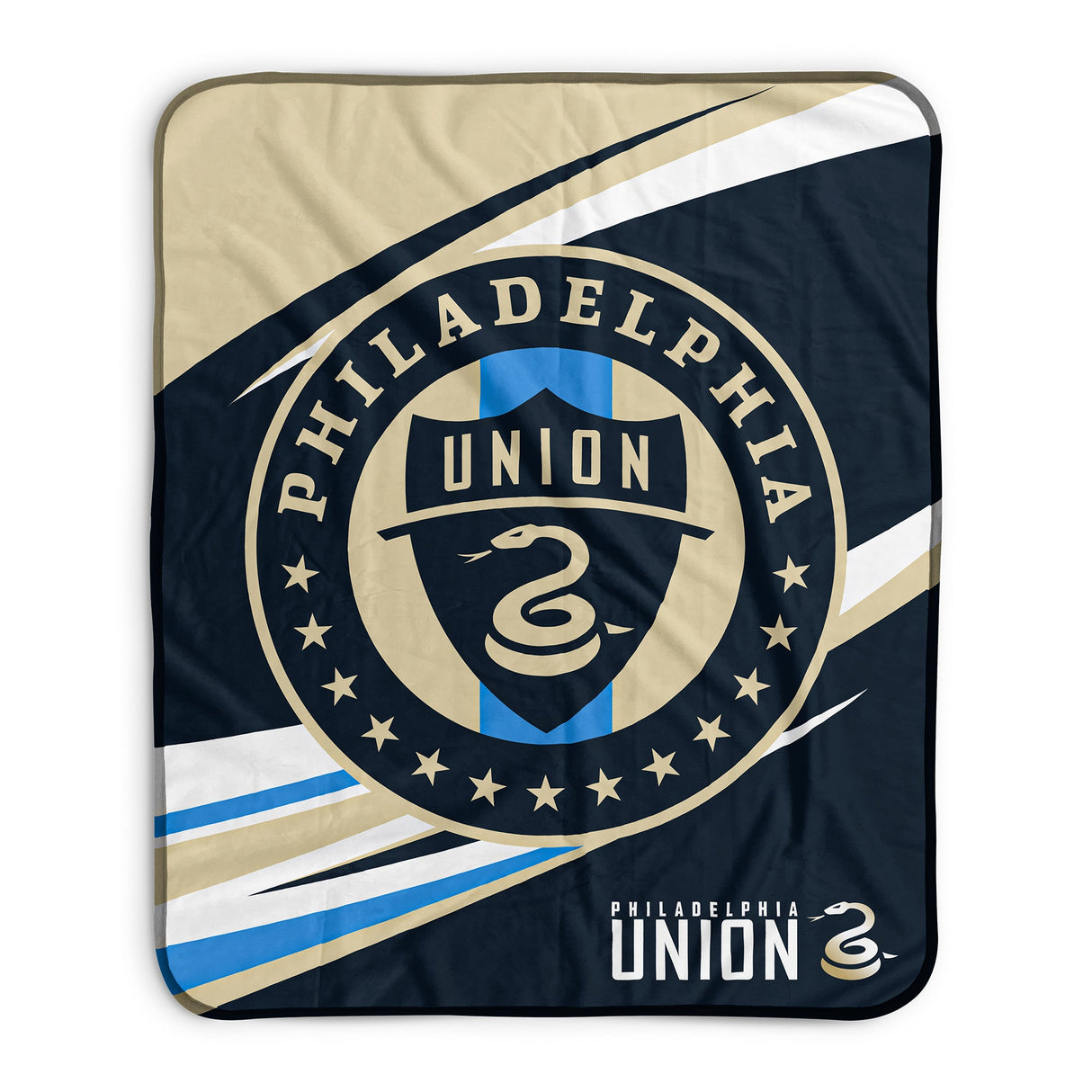 Pixsona Philadelphia Union Velocity Pixel Fleece Blanket