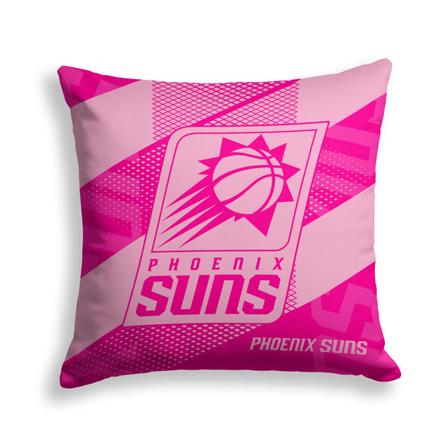 Pixsona Phoenix Suns Pink Motion Throw Pillow