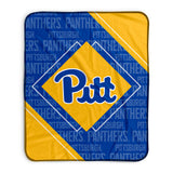 Pixsona Pitt Panthers Boxed Pixel Fleece Blanket