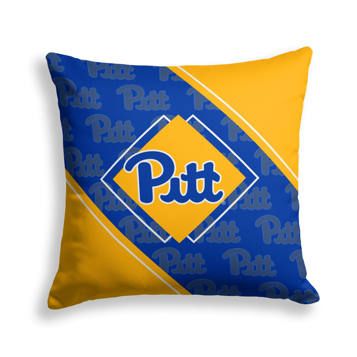 Pixsona Pitt Panthers Boxed Throw Pillow