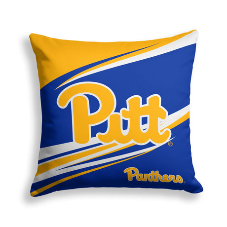 Pixsona Pitt Panthers Velocity Throw Pillow