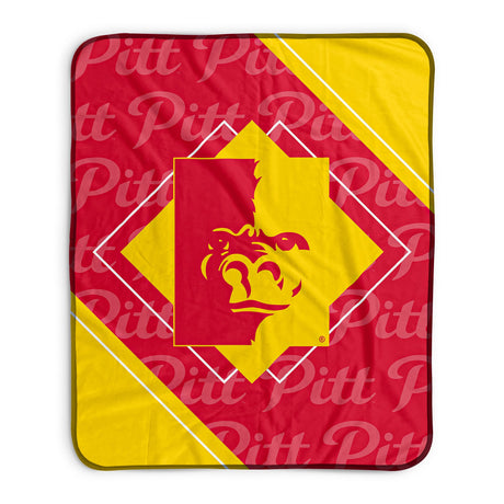 Pixsona Pittsburg State Gorillas Boxed Pixel Fleece Blanket
