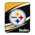 Pixsona Pittsburgh Steelers Velocity Pixel Fleece Blanket