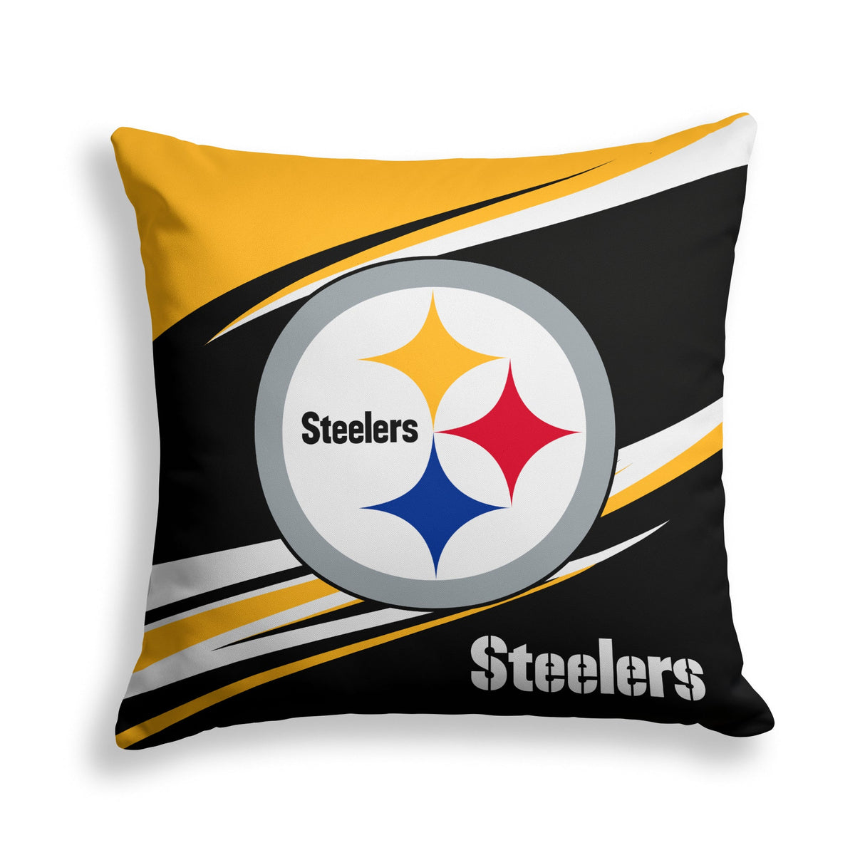 Pixsona Pittsburgh Steelers Velocity Throw Pillow