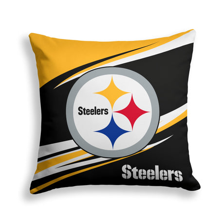 Pixsona Pittsburgh Steelers Velocity Throw Pillow