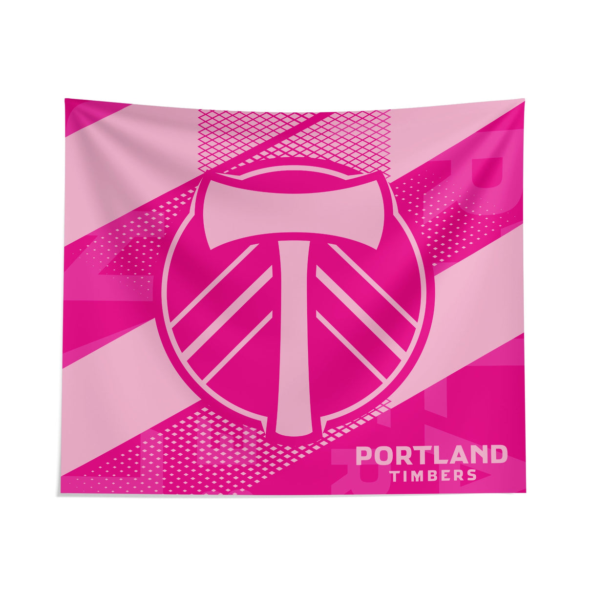 Pixsona Portland Timbers Pink Motion Tapestry