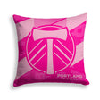 Pixsona Portland Timbers Pink Motion Throw Pillow