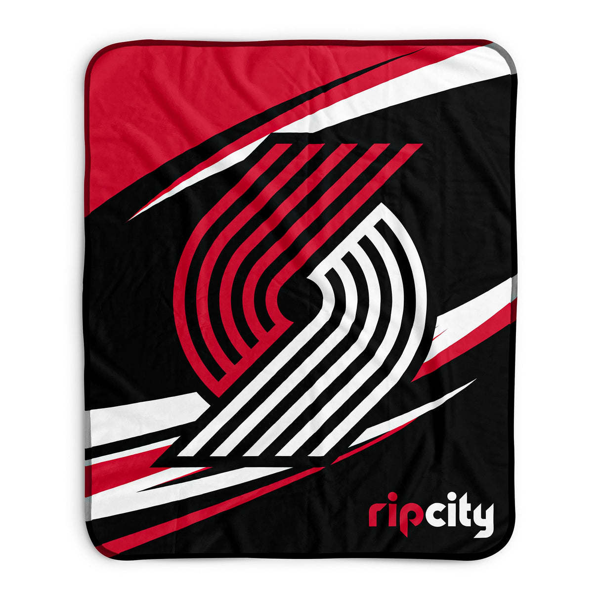 Pixsona Portland Trail Blazers Velocity Pixel Fleece Blanket