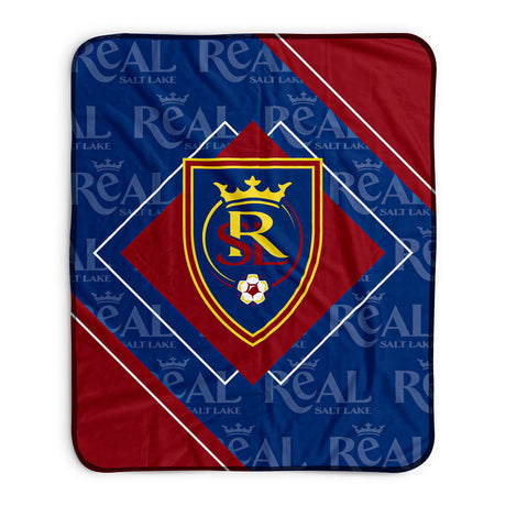 Pixsona Real Salt Lake Boxed Pixel Fleece Blanket