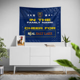 Pixsona Real Salt Lake Cheer Tapestry | Personalized | Custom