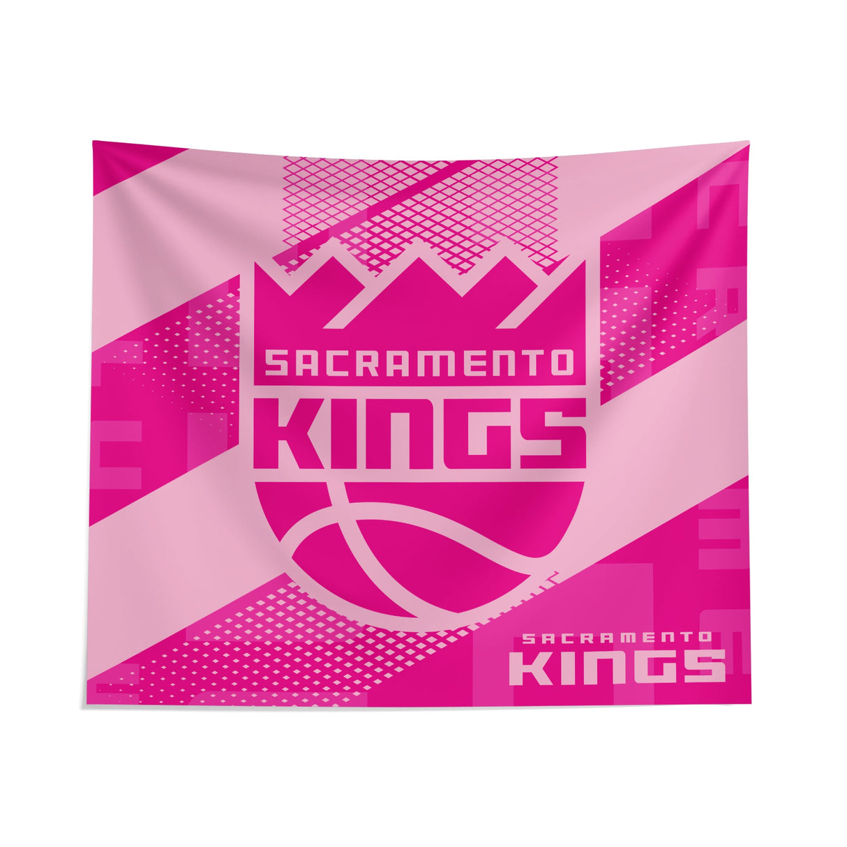 Pixsona Sacramento Kings Pink Motion Tapestry