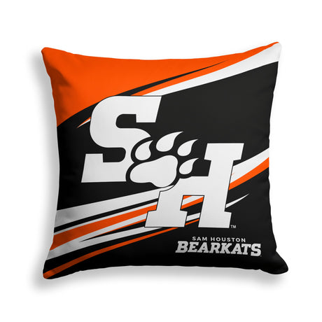 Pixsona Sam Houston State Bearkats Velocity Throw Pillow