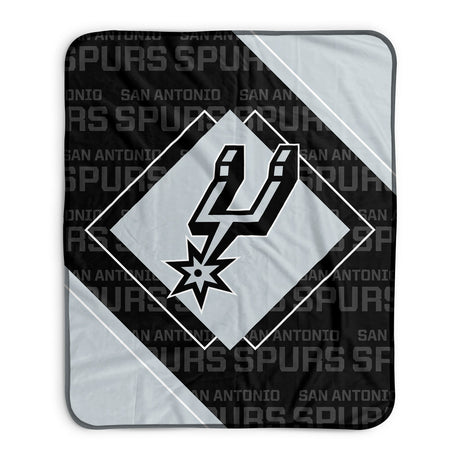 Pixsona San Antonio Spurs Boxed Pixel Fleece Blanket