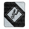 Pixsona Pixel Fleece Blankets San Antonio Spurs Boxed Pixel Fleece Blanket