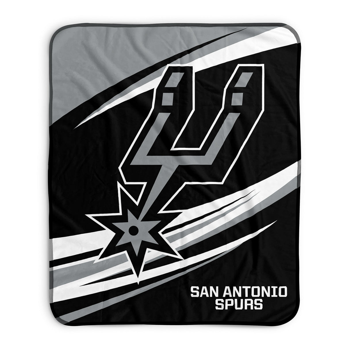 Pixsona San Antonio Spurs Velocity Pixel Fleece Blanket