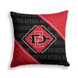 Pixsona San Diego State Aztecs Boxed Throw Pillow