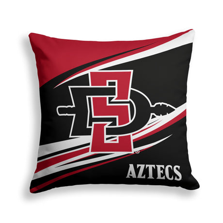 Pixsona San Diego State Aztecs Velocity Throw Pillow