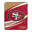 Pixsona San Francisco 49ers Velocity Pixel Fleece Blanket