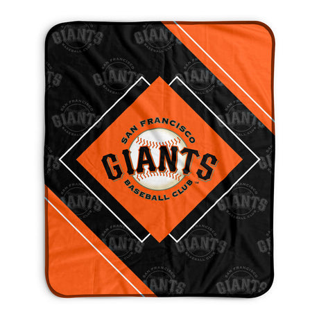 Pixsona San Francisco Giants Boxed Pixel Fleece Blanket