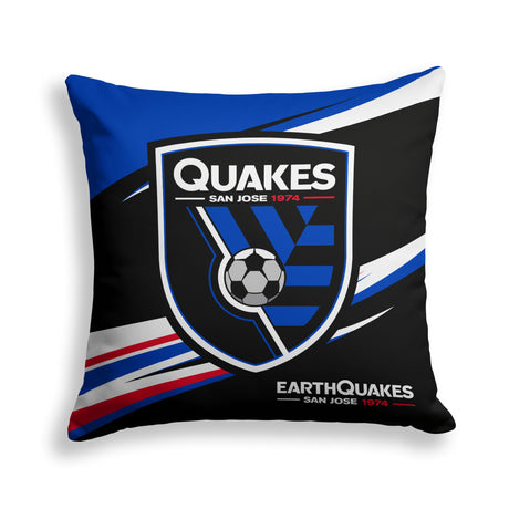 Pixsona San Jose Earthquakes Velocity Throw Pillow