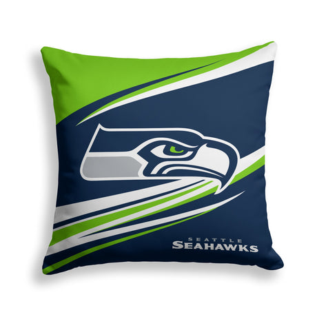 Pixsona Seattle Seahawks Velocity Throw Pillow