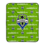 Pixsona Seattle Sounders FC Repeat Pixel Fleece Blanket