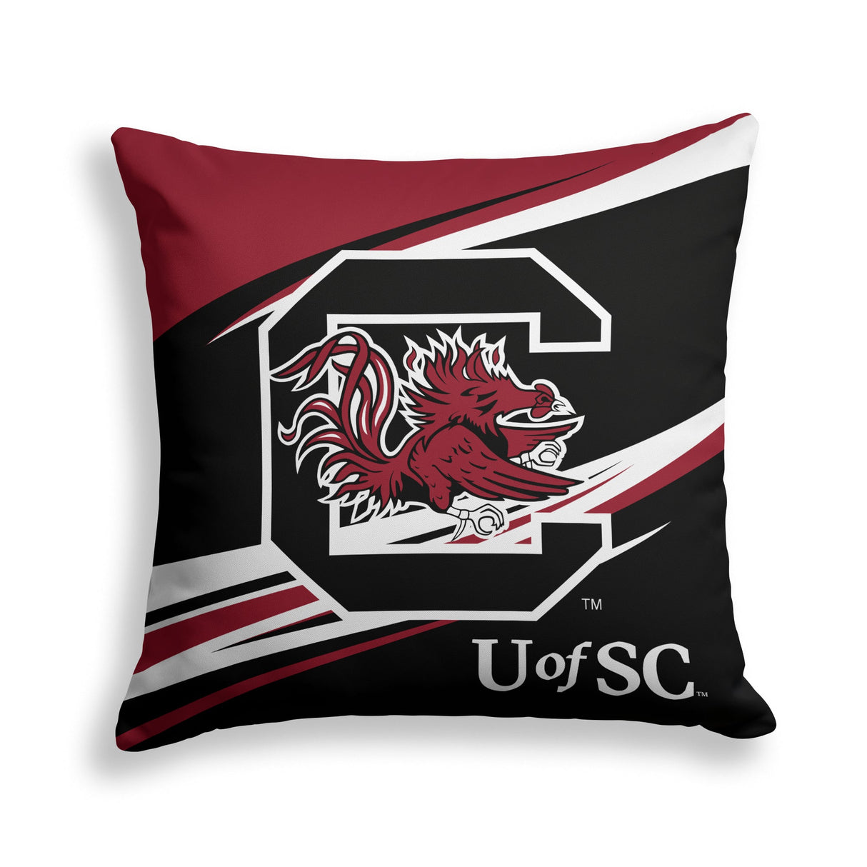 Pixsona South Carolina Gamecocks Velocity Throw Pillow