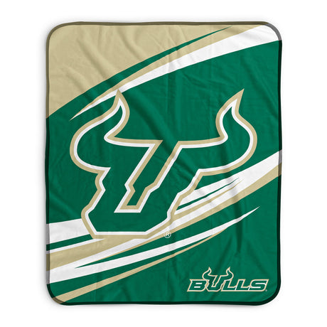 Pixsona South Florida Bulls Velocity Pixel Fleece Blanket