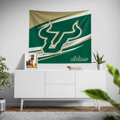 Pixsona South Florida Bulls Velocity Tapestry