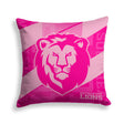 Pixsona Southeastern Louisiana Lions Pink Motion Throw Pillow