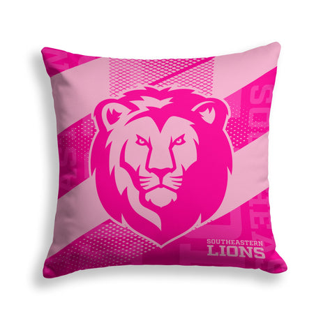 Pixsona Southeastern Louisiana Lions Pink Motion Throw Pillow