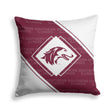 Pixsona Southern Illinois Salukis Boxed Throw Pillow