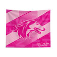 Pixsona Southern Illinois Salukis Pink Motion Tapestry