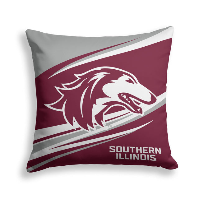 Pixsona Southern Illinois Salukis Velocity Throw Pillow