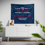 Pixsona Southern Indiana Screaming Eagles Cheer Tapestry | Personalized | Custom
