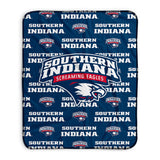 Pixsona Southern Indiana Screaming Eagles Repeat Pixel Fleece Blanket