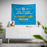 Pixsona Southern Jaguars Cheer Tapestry | Personalized | Custom