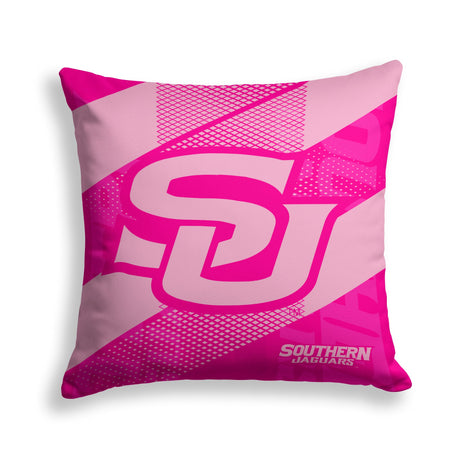 Pixsona Southern Jaguars Pink Motion Throw Pillow