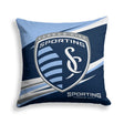 Pixsona Sporting Kansas City Velocity Throw Pillow