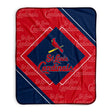 Pixsona St. Louis Cardinals Boxed Pixel Fleece Blanket