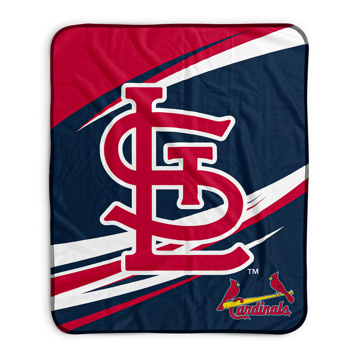 Pixsona St. Louis Cardinals Velocity Pixel Fleece Blanket