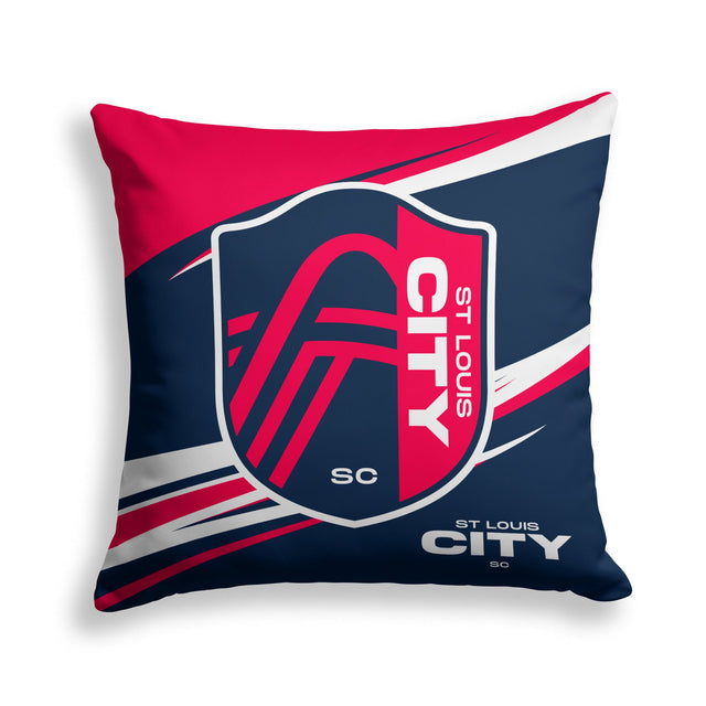 Pixsona St. Louis City SC Velocity Throw Pillow