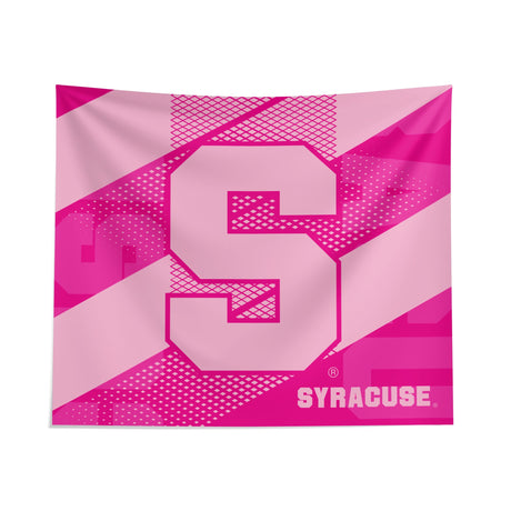 Pixsona Syracuse Orange Pink Motion Tapestry