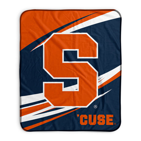 Pixsona Syracuse Orange Velocity Pixel Fleece Blanket