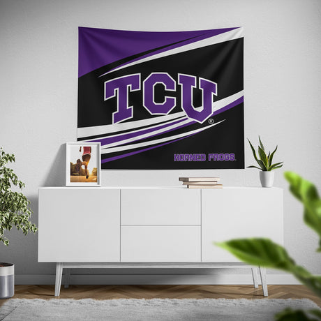 Pixsona TCU Horned Frogs Velocity Tapestry