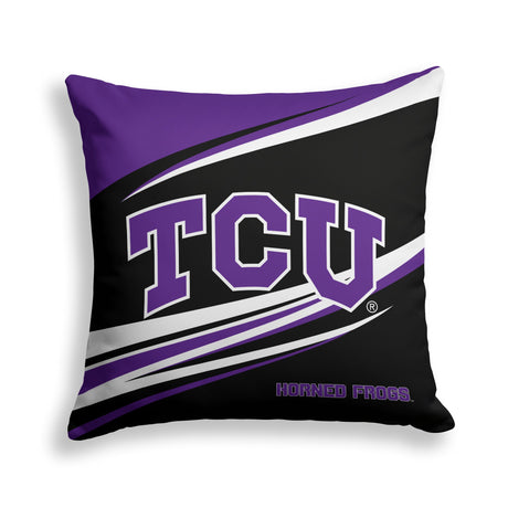 Pixsona TCU Horned Frogs Velocity Throw Pillow