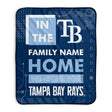 Pixsona Tampa Bay Rays Cheer Pixel Fleece Blanket | Personalized | Custom