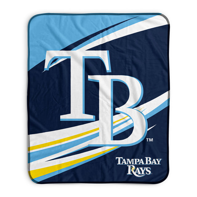 Pixsona Tampa Bay Rays Velocity Pixel Fleece Blanket